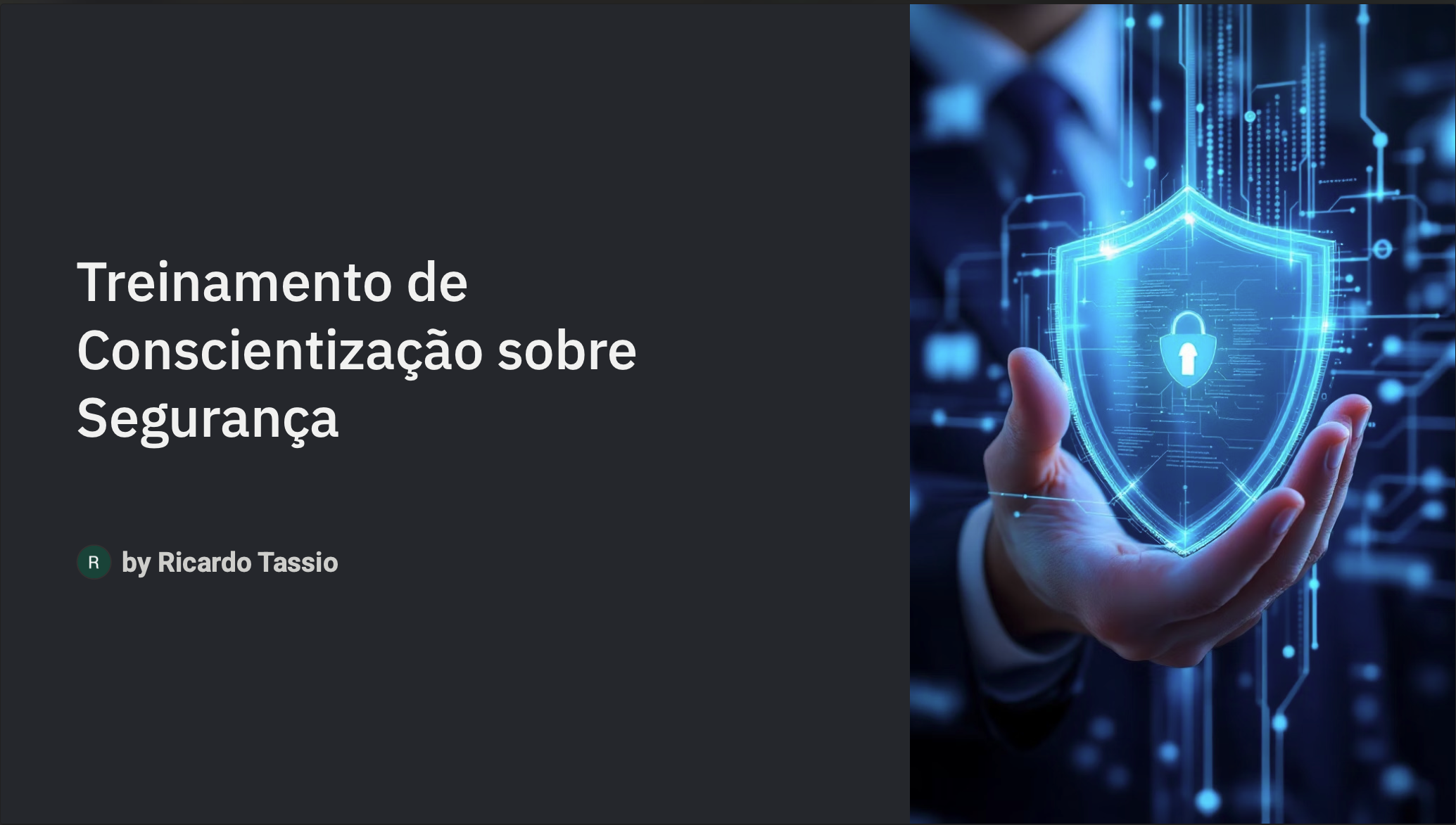 Treinamento de Conscientização sobre Segurança